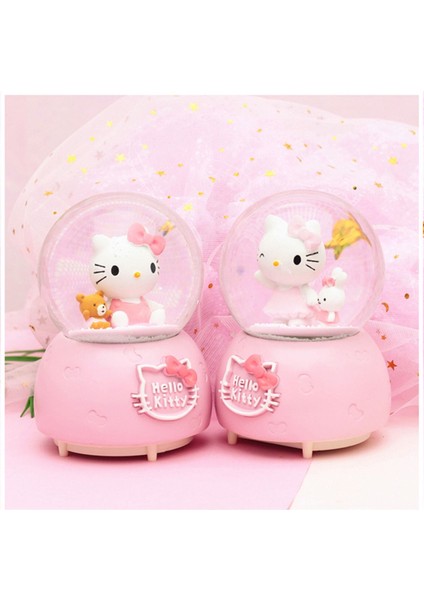 Işıklı ve Müzikli Orta Boy Kar Küresi, Şık Dekoratif Hediye Seçeneği