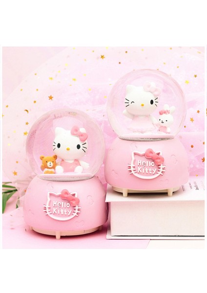 Işıklı ve Müzikli Orta Boy Kar Küresi, Şık Dekoratif Hediye Seçeneği modelleri