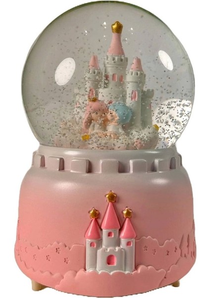 Çok Renkli Orta Boy Kar Küresi, Şık ve Dekoratif Hediye Alternatifi