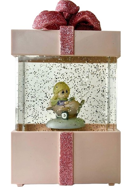 Renkli Kar Küresi, Yeni Yıl ve Yılbaşı Için Şık Hediye Paketi