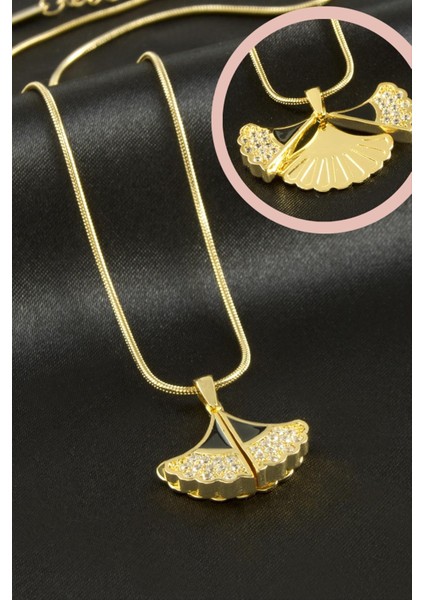 İsim Yazılabilir Çiçek Lüks Çelik Kolye