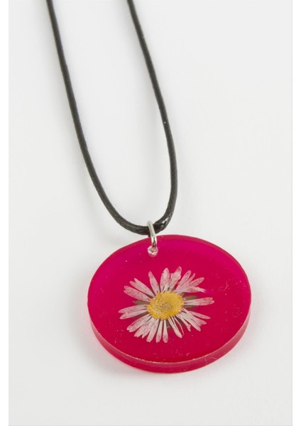 Papatya Epoksi Kolye