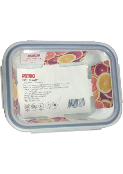 KTW1388-3 Büyük Boy Vakumlu Cam Saklama Kabı - 950 ml fiyatları