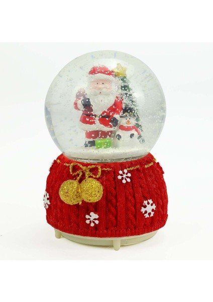 Büyük Boy Noel Baba Kar Küresi, Kırmızı, Şık ve Sıcak Hava Katlayan Dekorasyon fiyatları