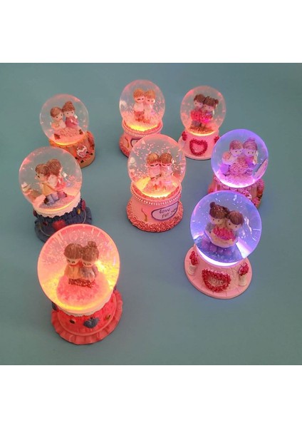 Işıklı Mini Kar Küreleri, Sıcak ve Eğlenceli Huzur Havası Katın