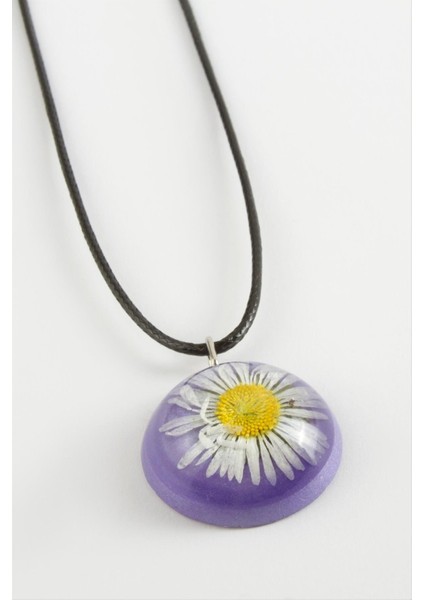 Papatya Epoksi Kolye