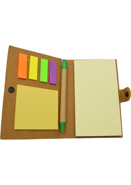 100X150 Never Give Up 50 Yaprak Kilitli Kraft Bloknot (KB-1742) modelleri