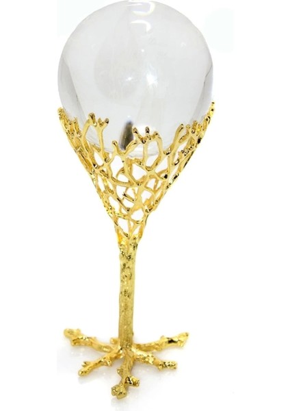 Renkli Dekoratif Kristal Küre, Şık ve Parlak Tasarım, Ev ve Ofis Dekorasyonu