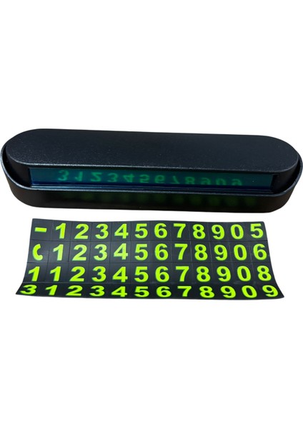 Araba Park Tel Numaratörü Fosforlu Aç-Kapalı 10 Adet Fiyatı fiyatları