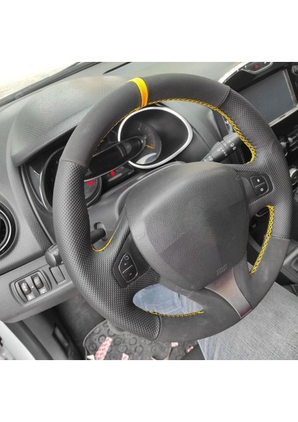 Clio 4 Faz 1 2014-2017 Araca Özel Direksiyon Kılıfı (Makyajlı Kasalara Uyumlu Değildir) modelleri