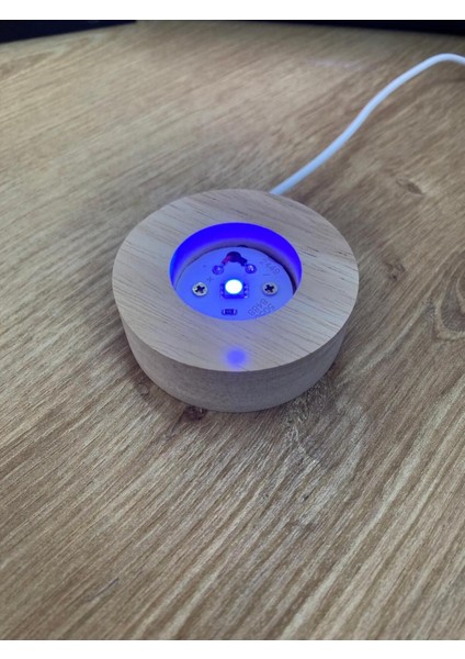 3D Cam Küre Ahşap, 10 Renkli Rgb Işıklı Tavana Yansımalı Dekor Ürünü modelleri