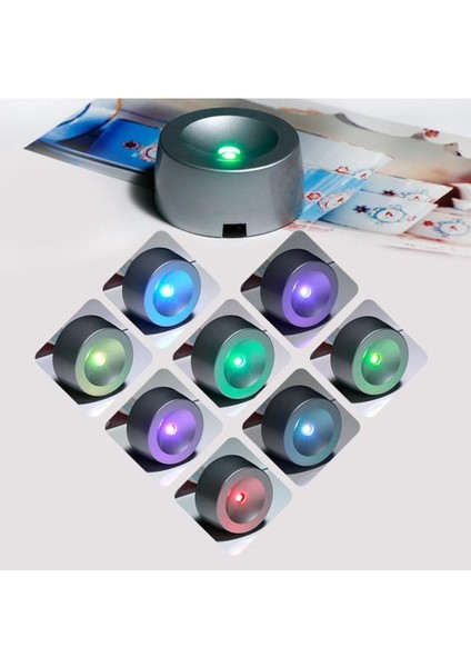 Renkli Yılbaşı Ağacı Temalı Işıklı Cam Küre 8cm x 6cm fırsatları