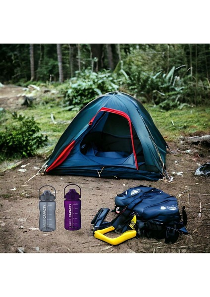 Sağlıklı Polikarbon 1.5l Su Matarası - Pipetli, Taşınabilir, Gri Mor Renk, Büyük Kapasiteli Suluk modelleri