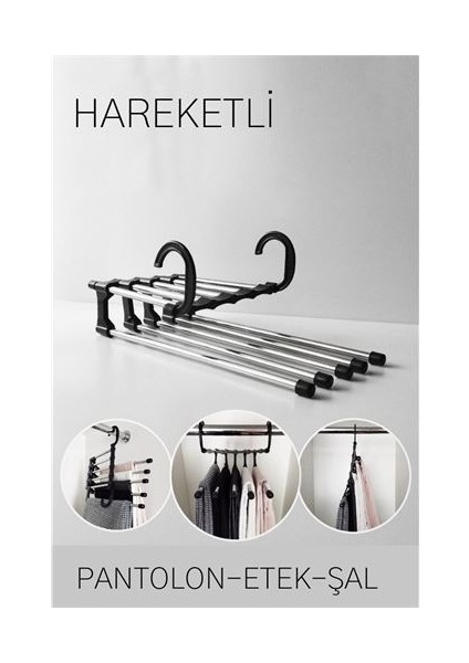 Modacar Pantolon Askısı Etek Şal Havlu