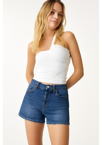 Yüksek Bel Cıty Boy Şort fiyatları