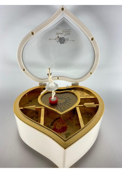 Kalp Şeklinde Balerinli Müzik Kutusu, Zarif ve Şık Hediye Seçeneği fırsatları