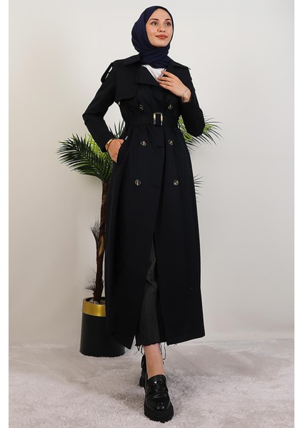 Mari Trençkot Lacivert