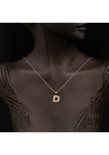 14 Ayar Altın D Harfi Kolye Ucu fiyatları