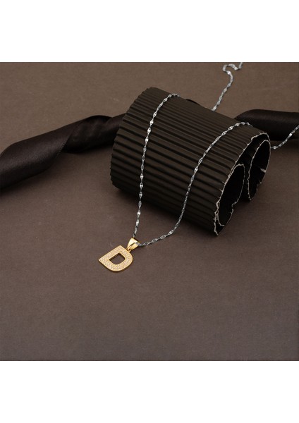 14 Ayar Altın D Harfi Kolye Ucu fırsatları