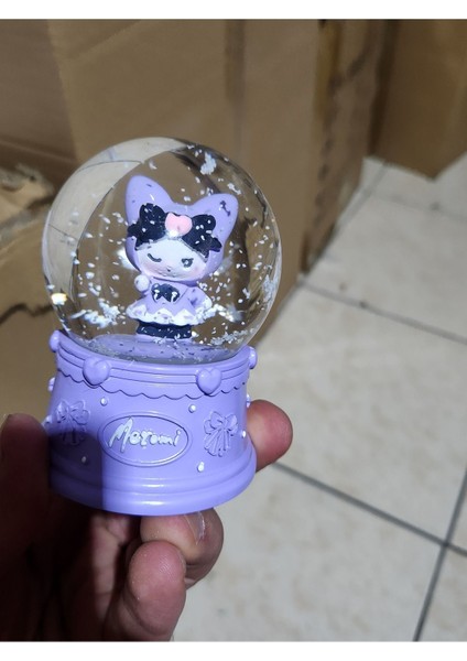 Orta Boy Mavi Kuromi Kar Küresi, Sevimli ve Şık Dekorasyon Ürünü fiyatları