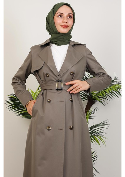 Mari Trençkot Haki indirimleri