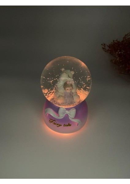 Işıklı Renk Değiştiren Kar Küresi, Şık ve Sürprizli Hava Dekorasyonu