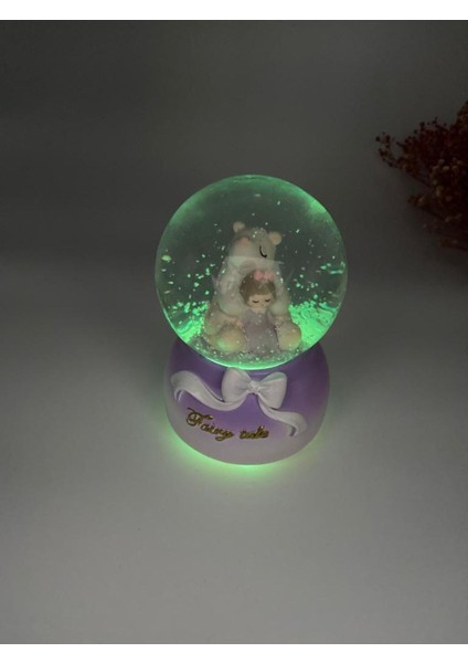 Işıklı Renk Değiştiren Kar Küresi, Şık ve Sürprizli Hava Dekorasyonu fırsatları