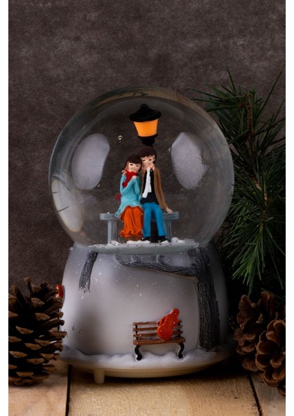 Şık ve Güzel Dekoratif Kar Küresi, Evinizin Atmosferini Güzelleştirir