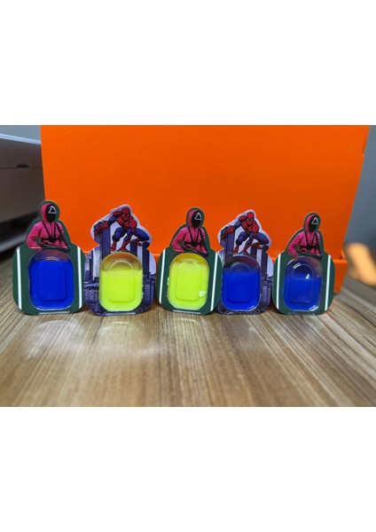 Süper Kahramanlar Mini Slime 5 Adet