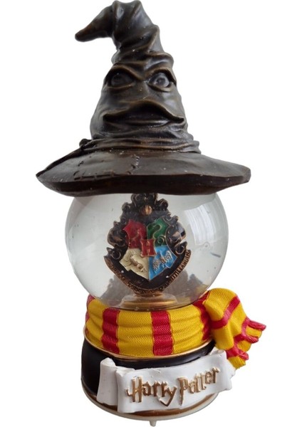 Renkli ve Müzikli Işıklı Şapkalı Cam Kar Küresi, Eşsiz Dekoratif Güzellik fırsatları