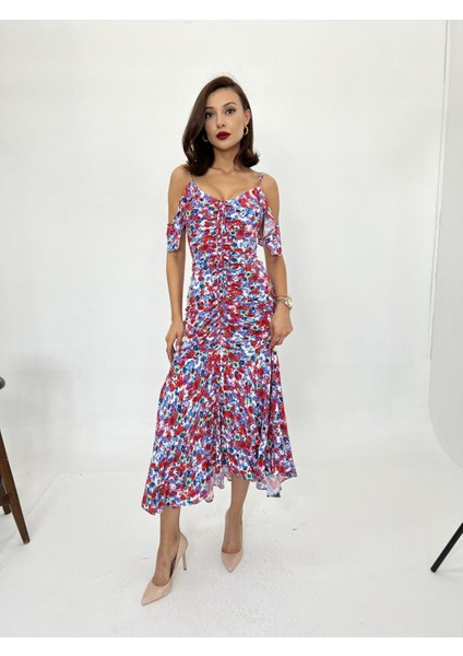 6410 Elbise-Kırmızı