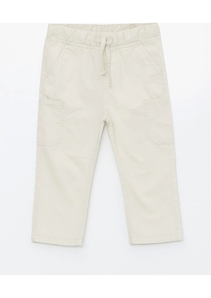 Lcw Kids Gri Beli Lastikli Basic Erkek Bebek Jogger Pantolon