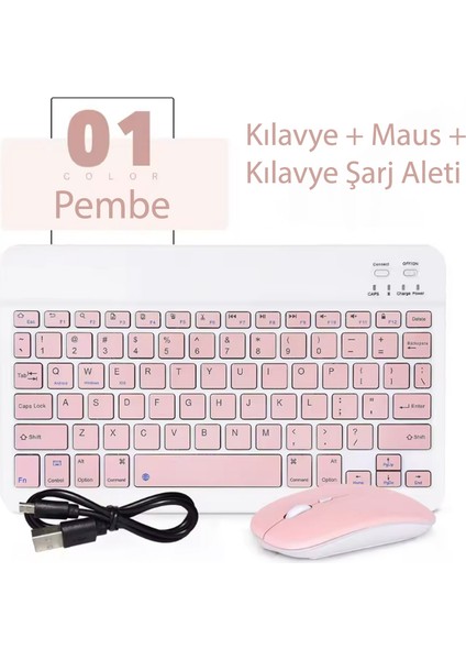 Yesnıce Huawei Matepad 12X 12" Uyumlu Standlı Kılıf ve Dokunmatik Kalem ve Klavye ve Mouse indirimleri