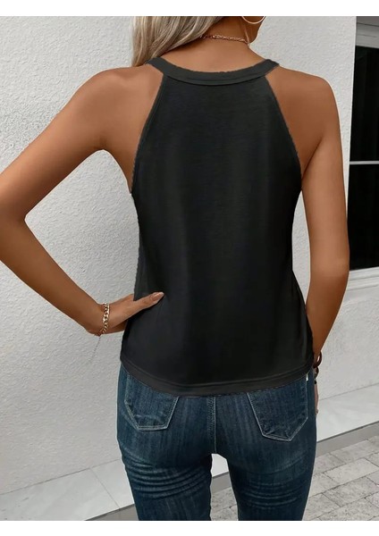 Kadın Omuzlardan Açık Boyundan Askılı Kalp Baskılı Viskon Bluz fırsatları