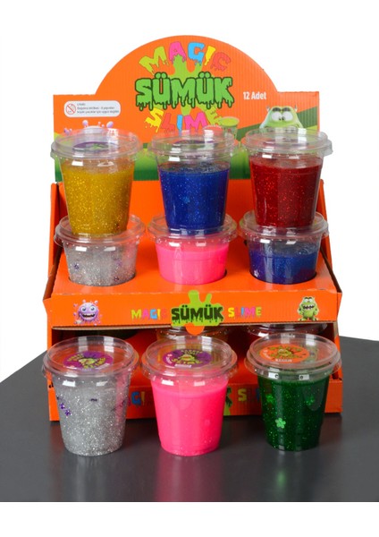 Simli Bardak Slime 270 gr