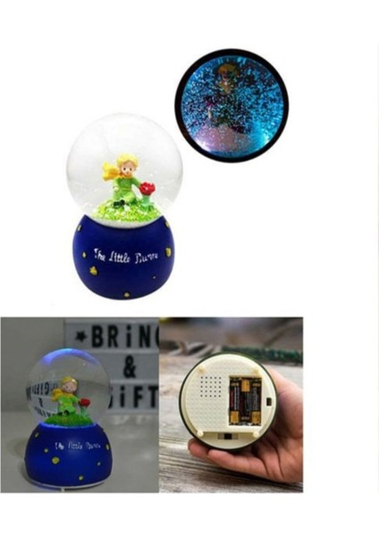 Lacivert Küçük Prens Küre, Şık ve Dekoratif Küçük Prens Temalı Küre. modelleri