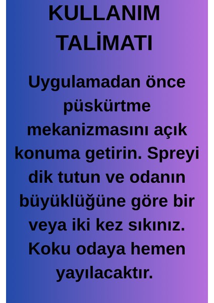 Lavanta Oda ve Çamaşır Spreyi Oda Kokusu Oda Spreyi 250ML fiyatları