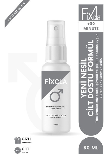 Erkek Dış Genital Bakım Spreyi 30 ml