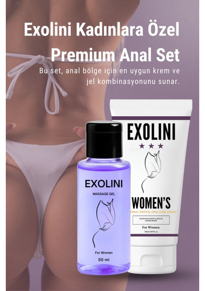 Kadınlar İçin Forest Fruit Kayganlaştırıcı Jel ve Krem Seti