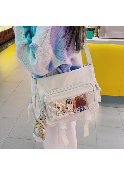 Kawaii Figürlü Omuz Askılı Çapraz Çanta Mavi fiyatları