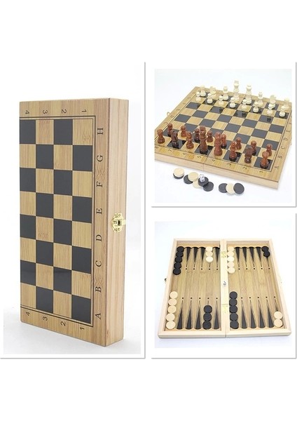 Ahşap Satranç Seti ALK4241