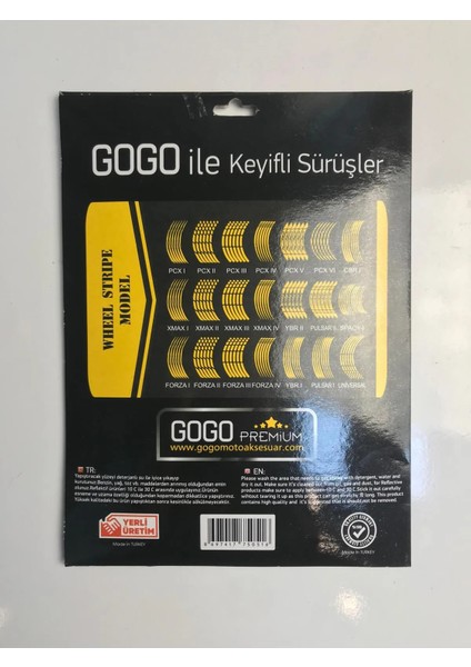 Honda Forza Gri Jant Şeridi indirimleri