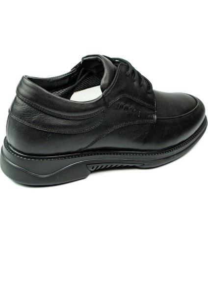 5020 Siyah Deri Bağcıklı Erkek Günlük Ayakkabı fırsatları