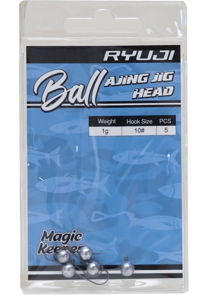 Ball Ajing #10 Jig Head Ağırlık (Gr) : 0,8gr fiyatları