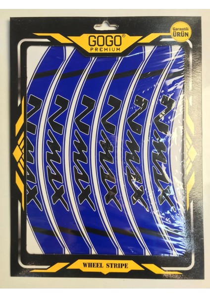 Yamaha N-Max Mavi Jant Şeridi