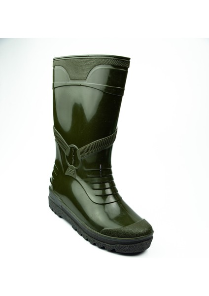 2026 Doğan Yeşil Kısa Kadın Iş Çizmesi 28 cm