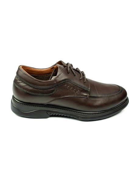 5020 Kahverengi Deri Bağcıklı Erkek Günlük Ayakkabı fiyatları