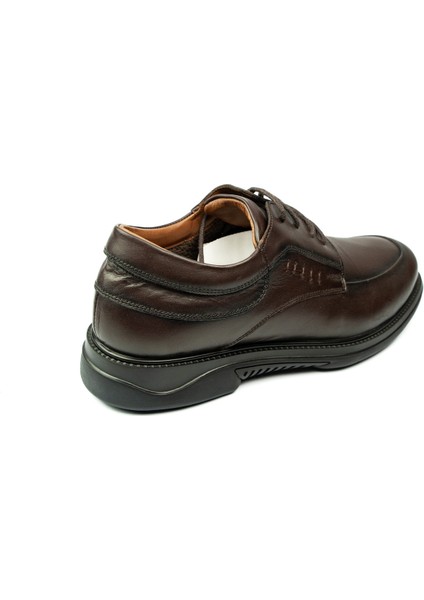 5020 Kahverengi Deri Bağcıklı Erkek Günlük Ayakkabı fırsatları