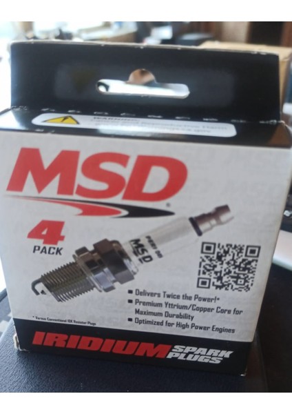 37284 Msd Iridyum Bujiler - 14 mm - 0,866 Inç Erişim - Conta Yuvası - 4'lü Paket fiyatları