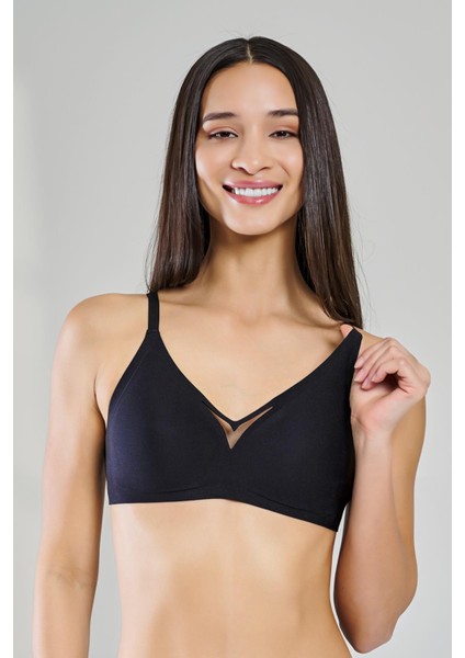 Yeni Inci Iz Yapmayan Lazer Kesim Hafif Sütyen BR108